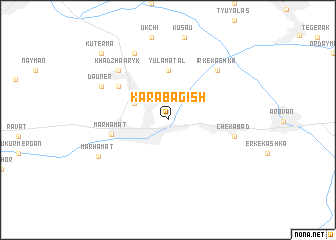 map of Karabagish