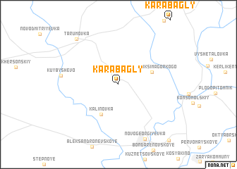 map of Karabagly