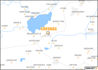map of Karabag