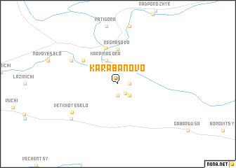 map of Karabanovo