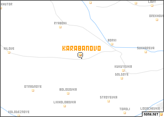 map of Karabanovo