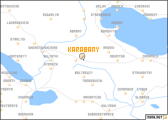 map of Karabany