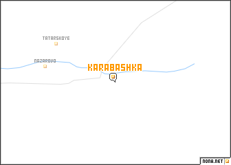 map of Karabashka