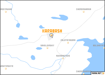 map of Karabash