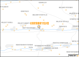 map of Karabayevo