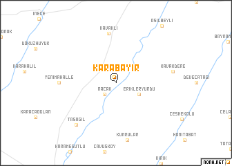 map of Karabayır