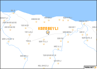 map of Karabeyli