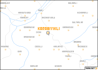 map of Karabıyıklı