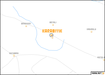 map of Karabıyık