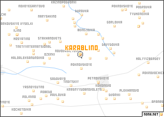 map of Karablino