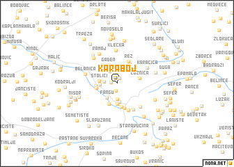 map of Karaboj