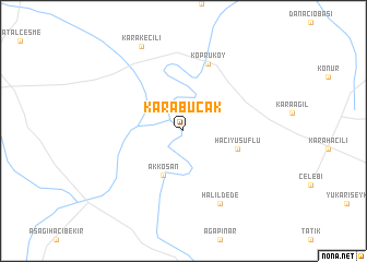 map of Karabucak