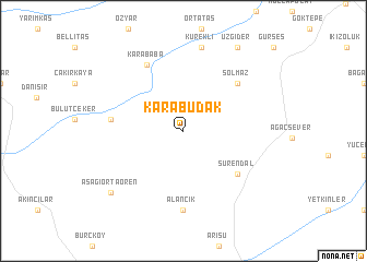 map of Karabudak