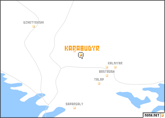 map of Karabudyr