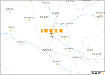 map of Karabulak