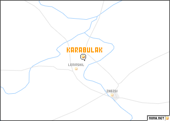 map of Karabulak