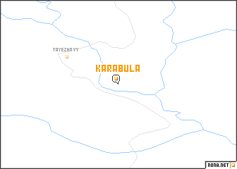 map of Karabula