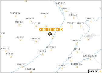 map of Karabürçek