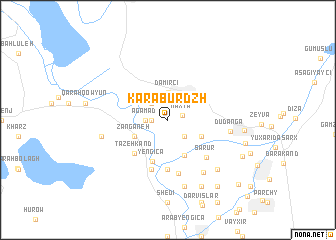 map of Karaburdzh