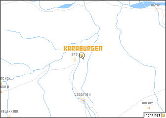 map of Kara-Burgen