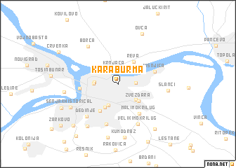 map of Karaburma