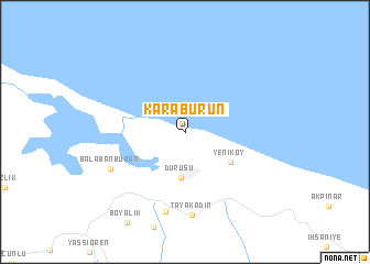 map of Karaburun