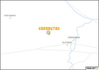 map of Karabutak