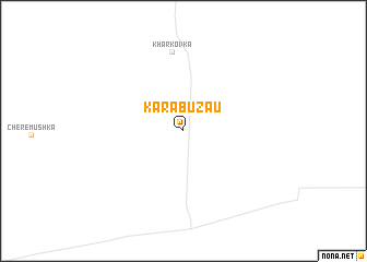 map of Karabuzau