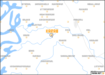 map of Karab