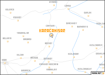 map of Karacahisar