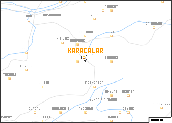 map of Karacalar