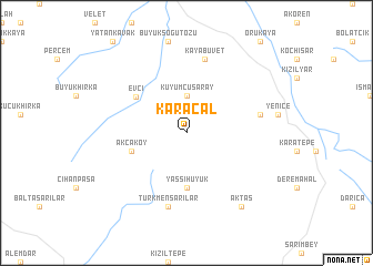 map of Karaçal