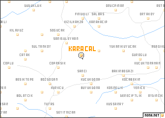 map of Karaçal