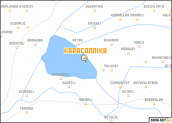 map of Karacannika