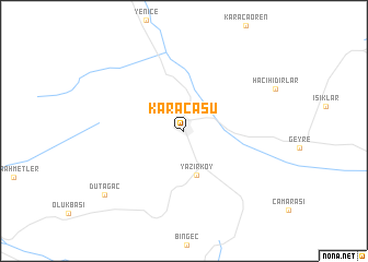 map of Karacasu