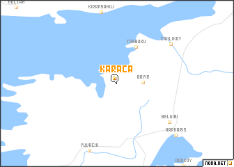 map of Karaca