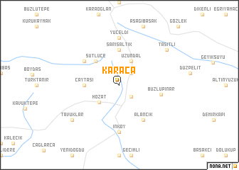 map of Karaca