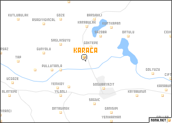 map of Karaca