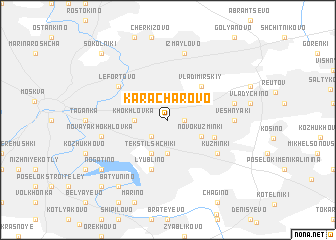 map of Karacharovo