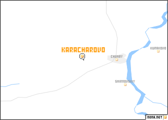 map of Karacharovo