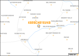 map of Karachayevka