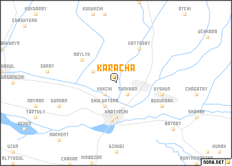 map of Karacha