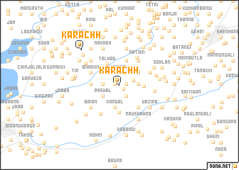 map of Karachh