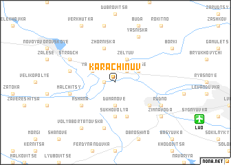 map of Karachinuv