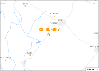 map of Karachony