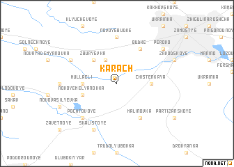 map of Karach