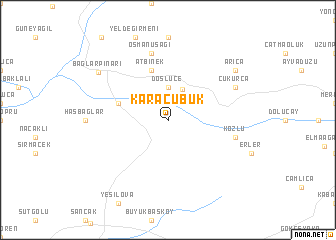 map of Karaçubuk