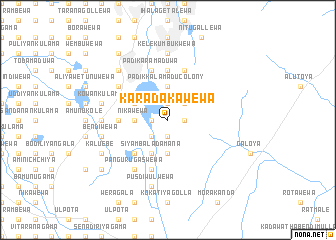 map of Karadakawewa