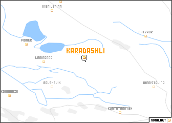 map of Karadashli