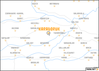 map of Karadoruk